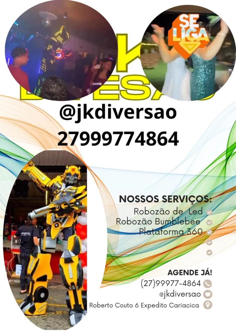 Robô de Led locação   - Foto 5