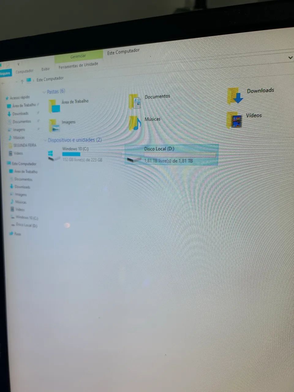 HD de 2TB de armazenamento  - Foto 5