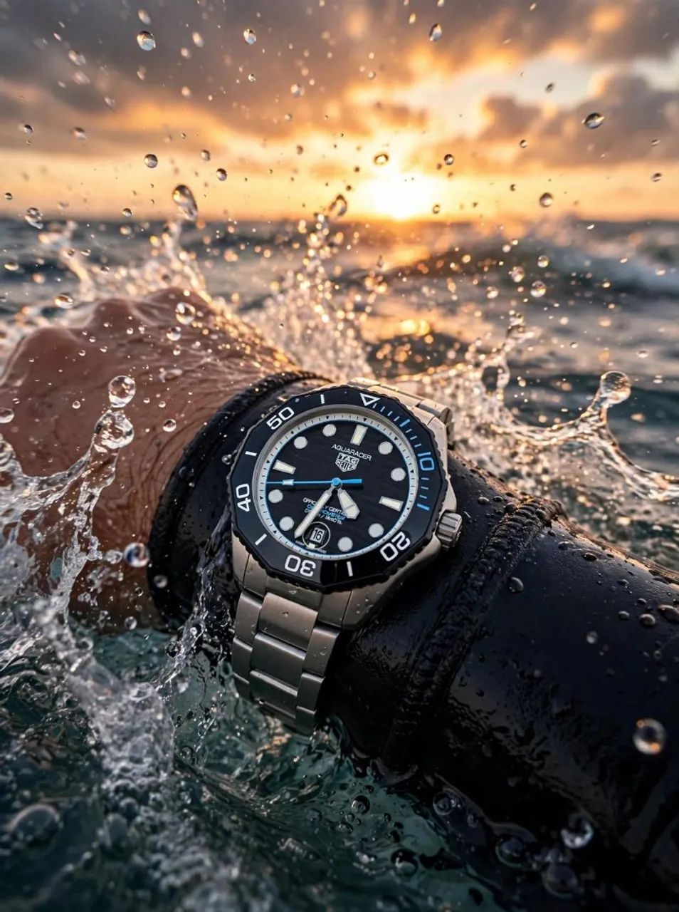 Relógio tag heuer aquarace - Foto 2
