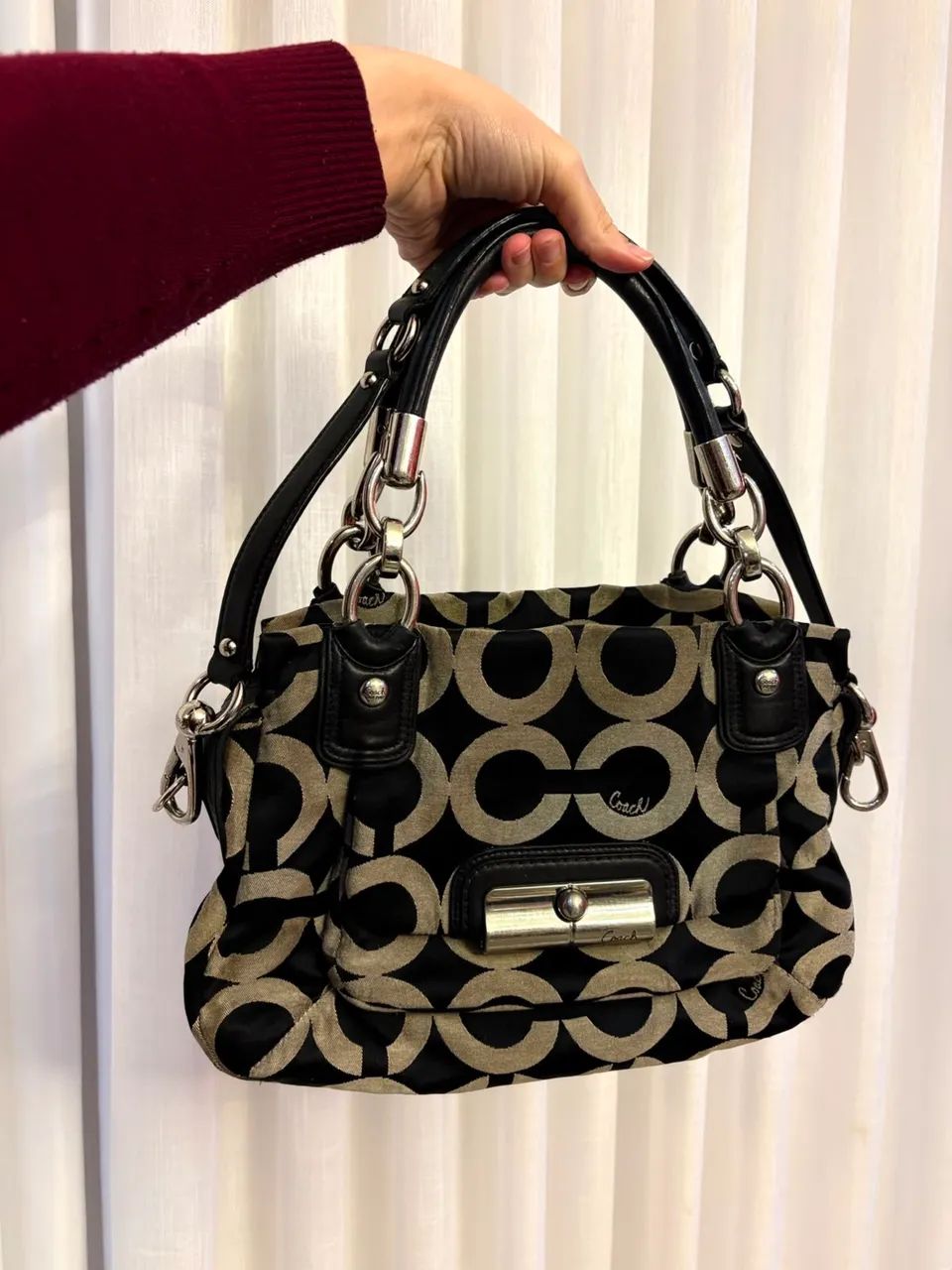 Bolsa coach tote kristin