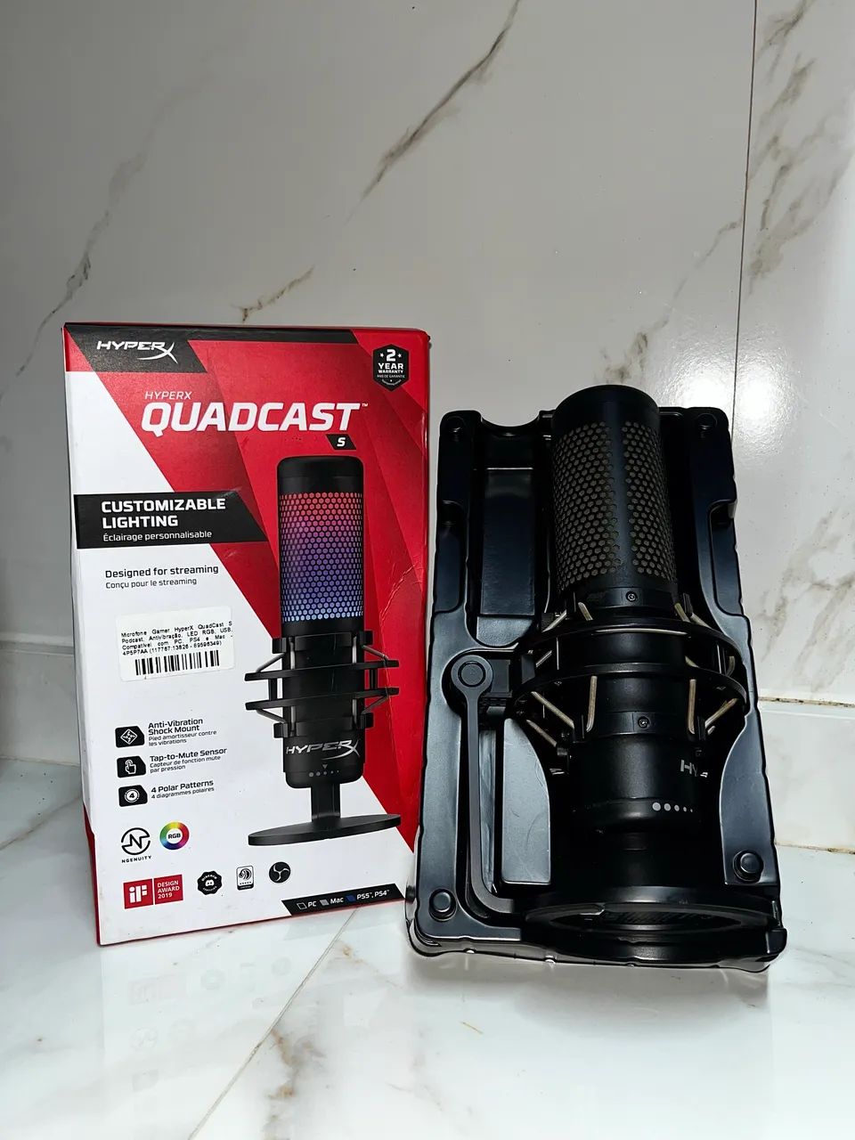 Microfone HyperX QuadCast - Foto 2