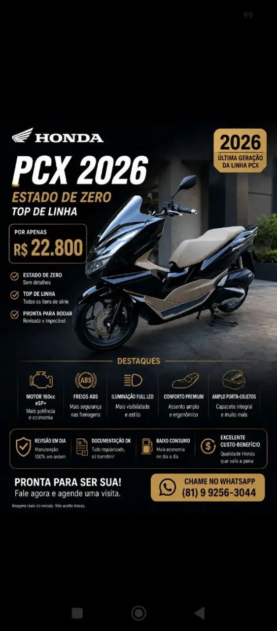Honda PCX dlx - Foto 2