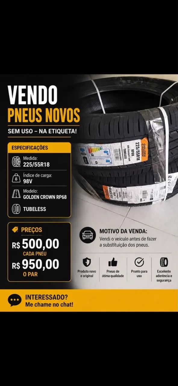 Pneus Novos