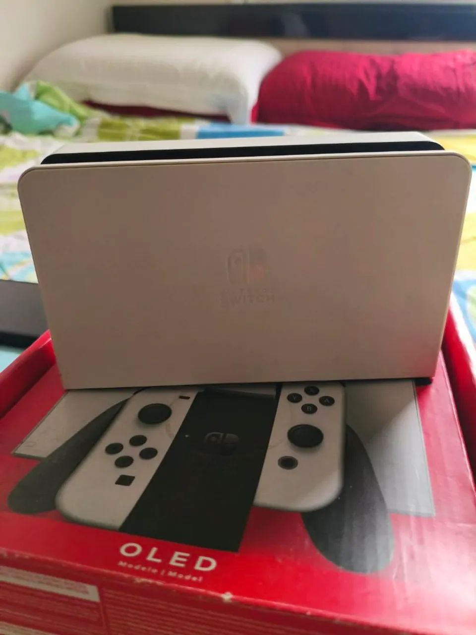 Nintendo Switch OLED Branco + Pro controller - Foto 5