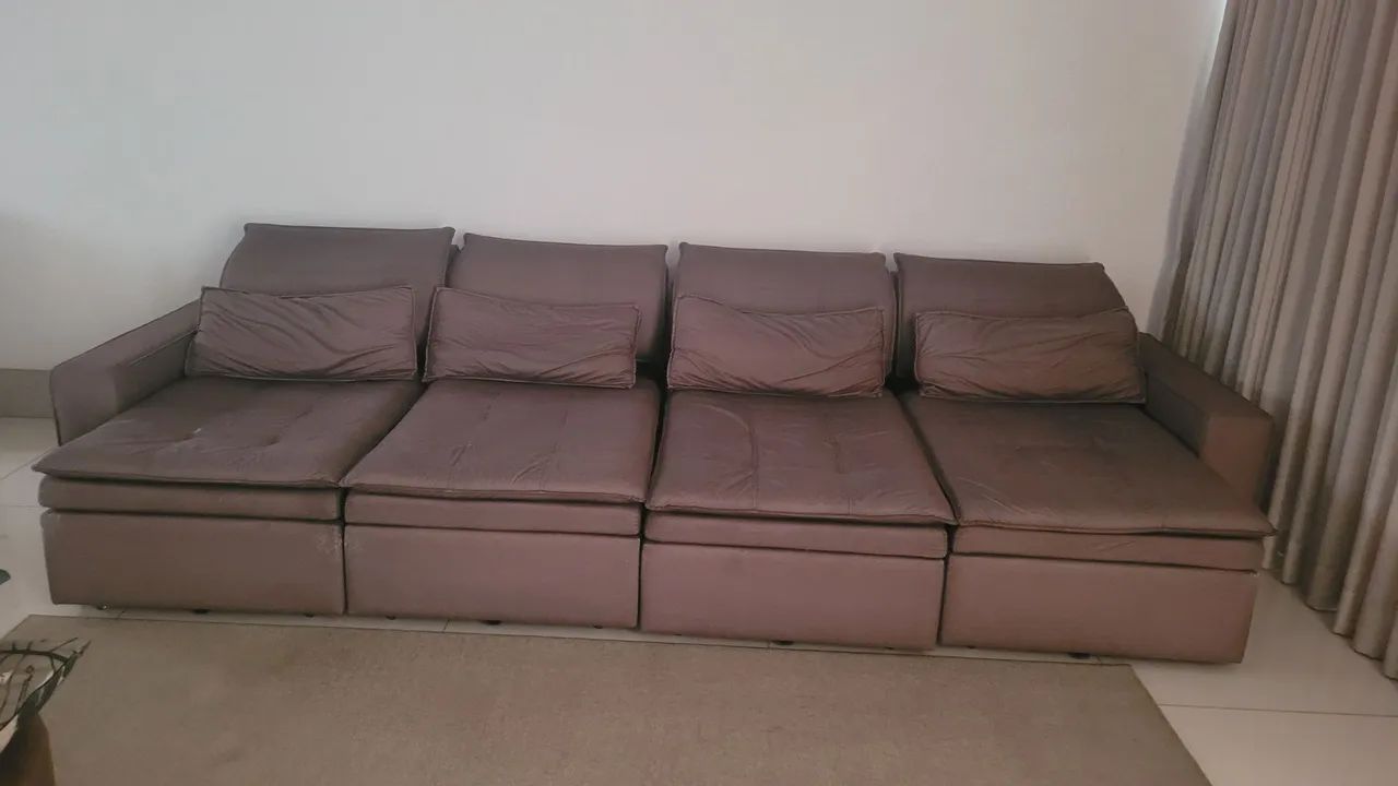 Sofá 4 lugares retrátil  - Foto 2
