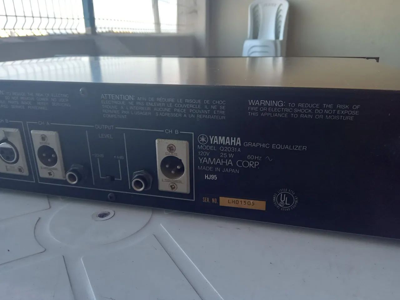 Equalizador yamaha 31 bandas - Foto 5