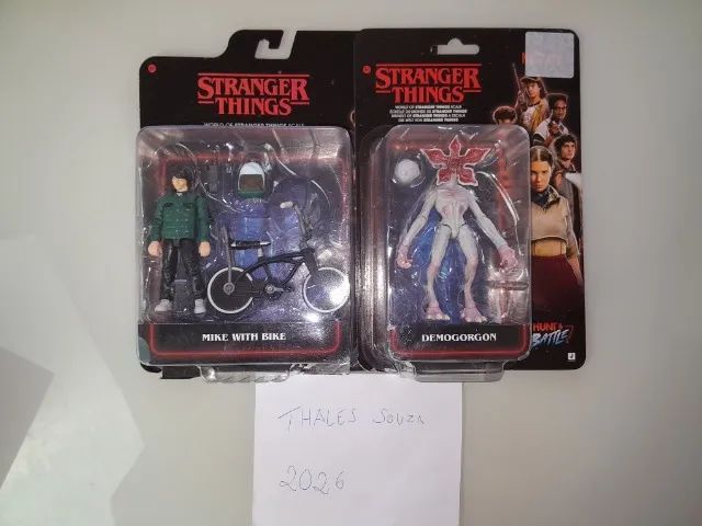 lote stranger things mike e demagorgon