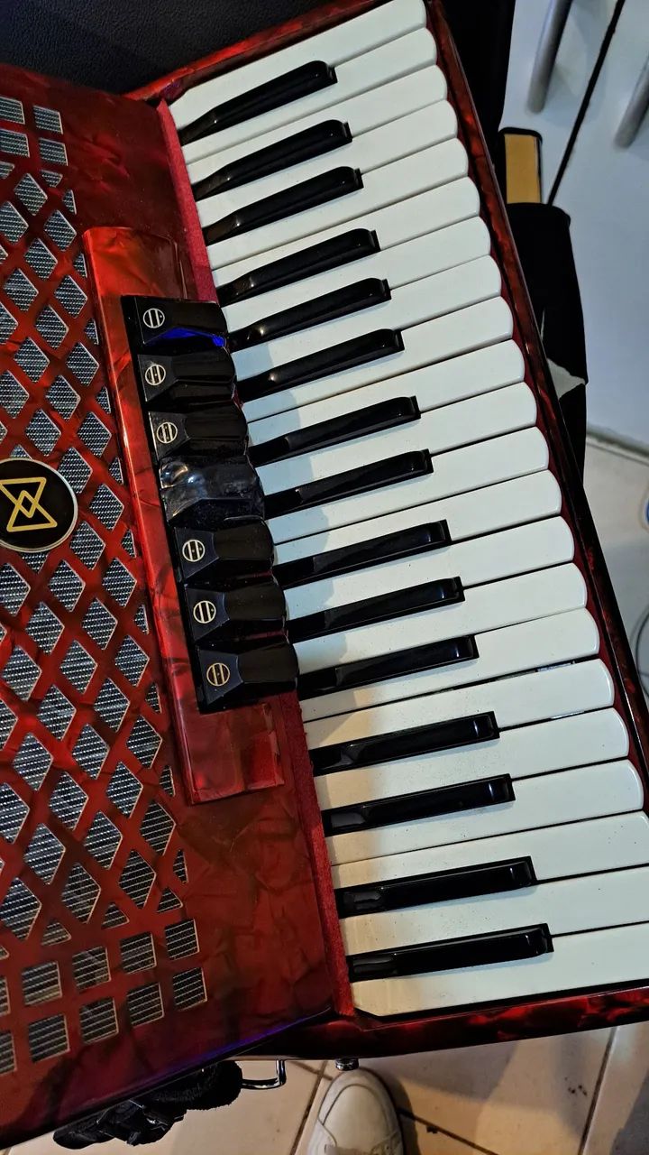 Acordeon Michael 80 nova  - Foto 2