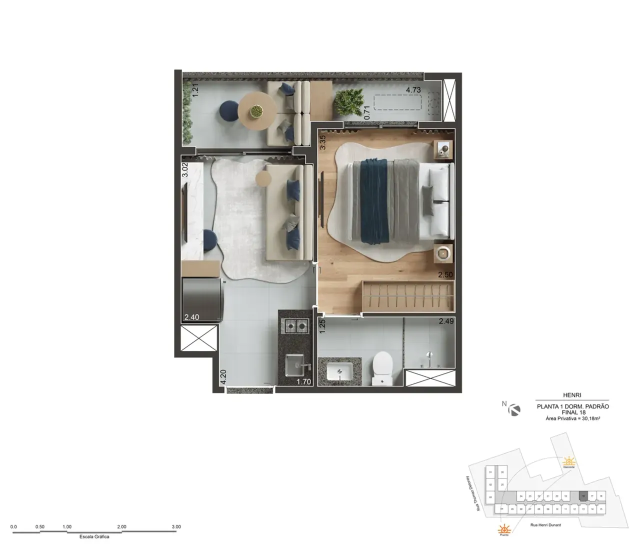 PLANTA 30m²