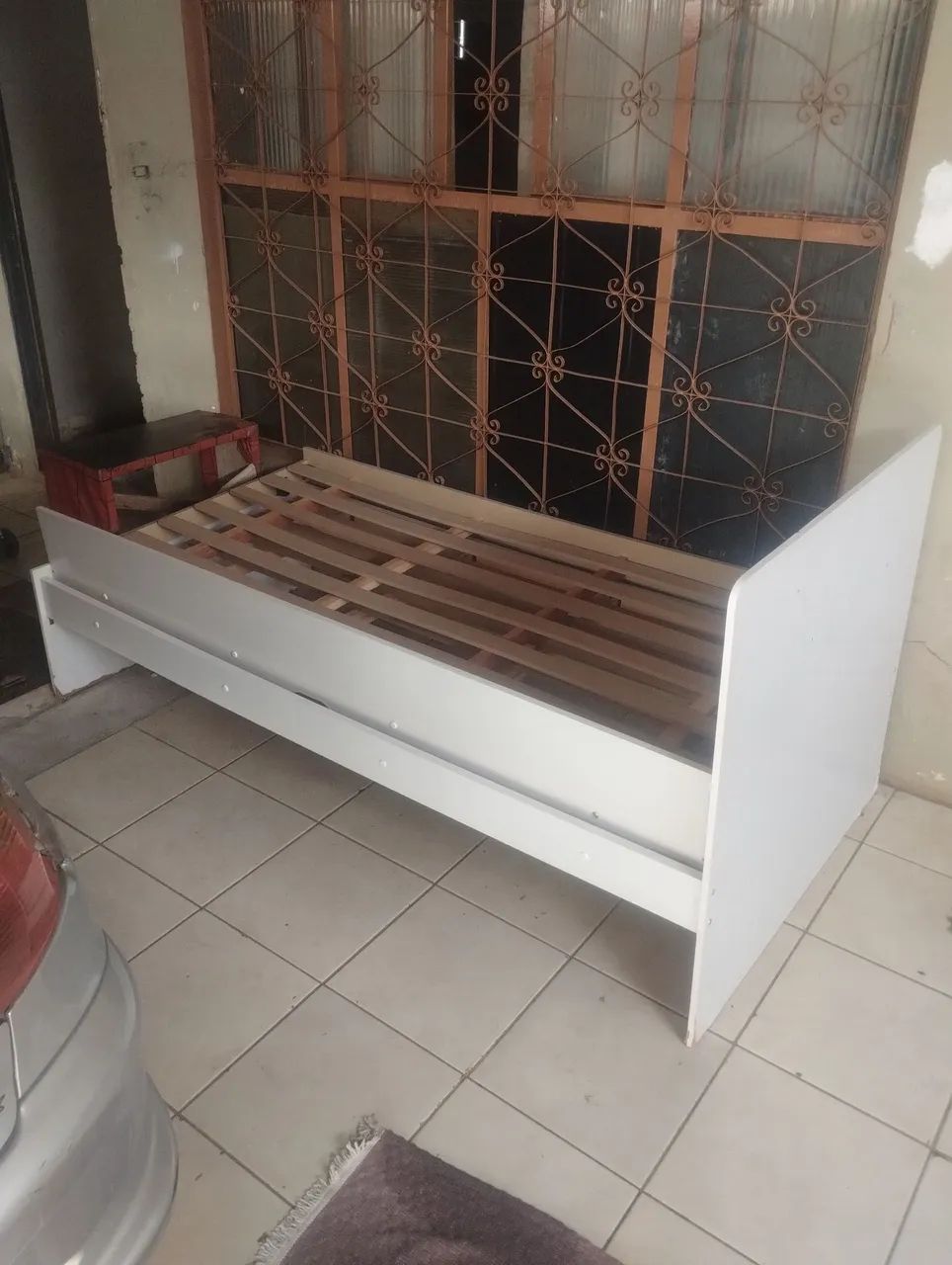 Cama auxiliar solteiro 