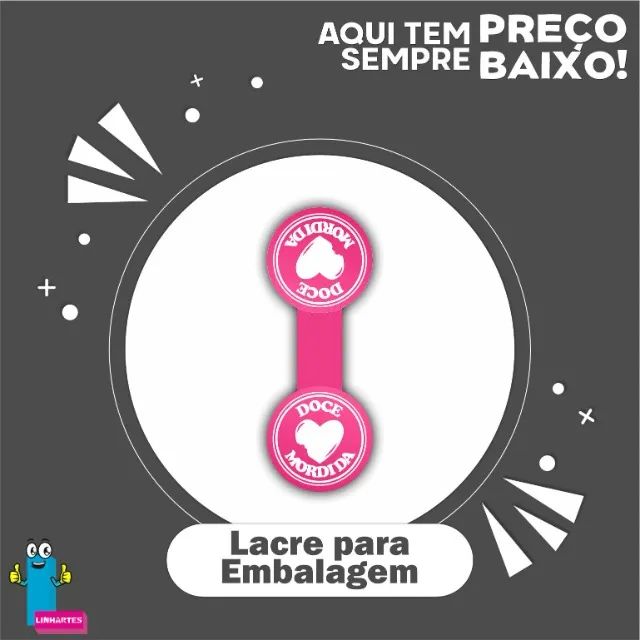 Lacre de Embalagem Personalizado - O toque final que valoriza sua embalagem. - Foto 4
