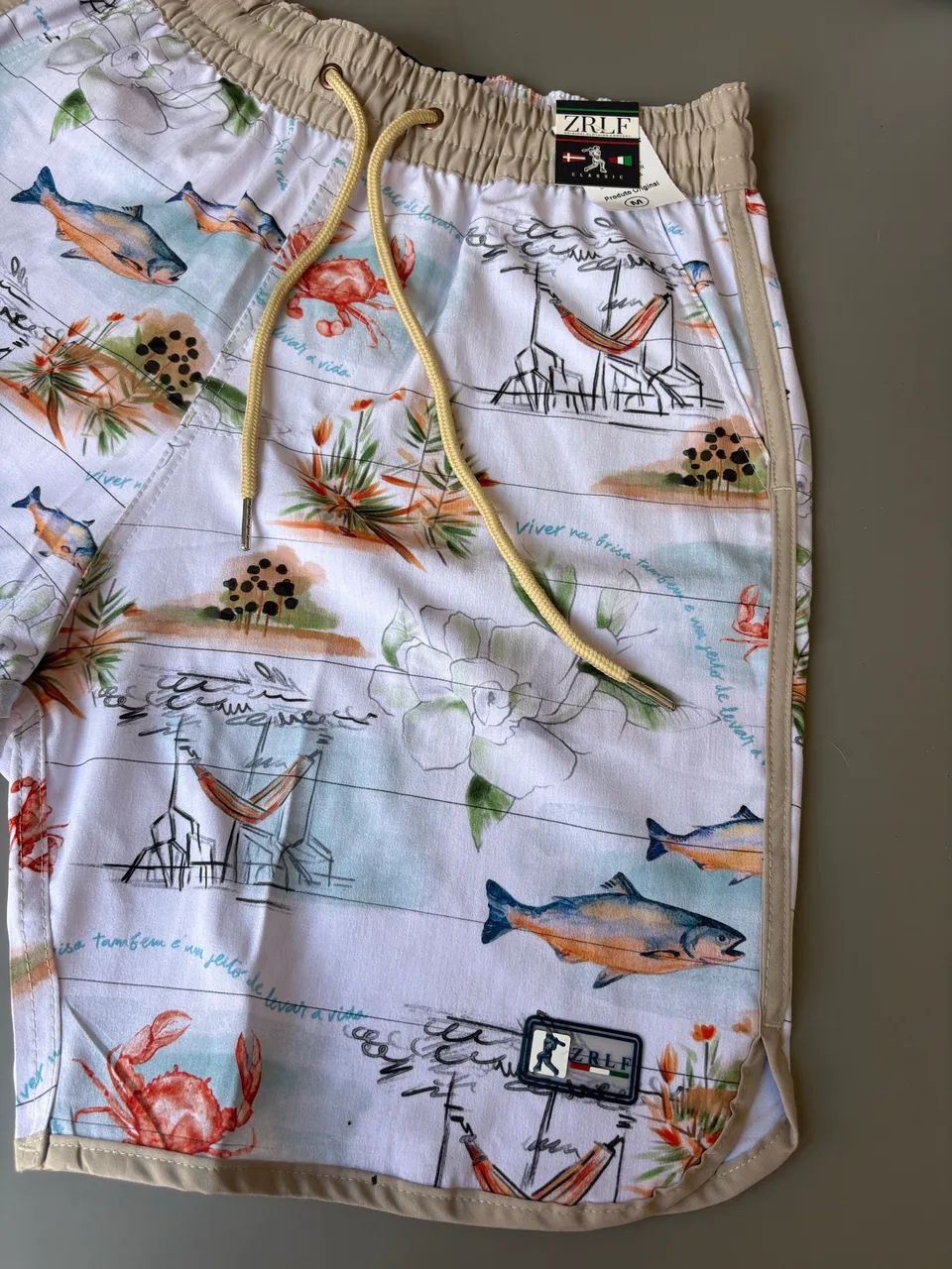 Short tactel estampado  - Foto 3