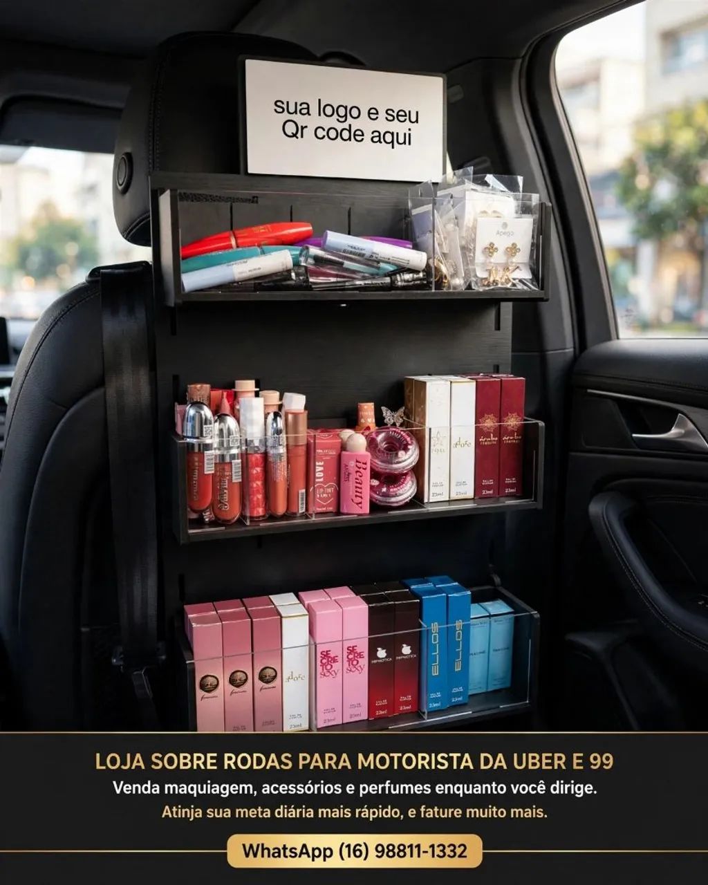 Expositor para uber e 99