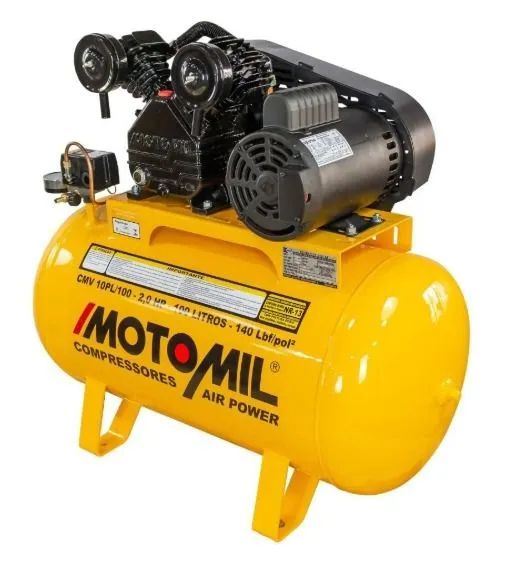 COMPRESSOR DE AR MOTOMIL 2HP - Foto 2