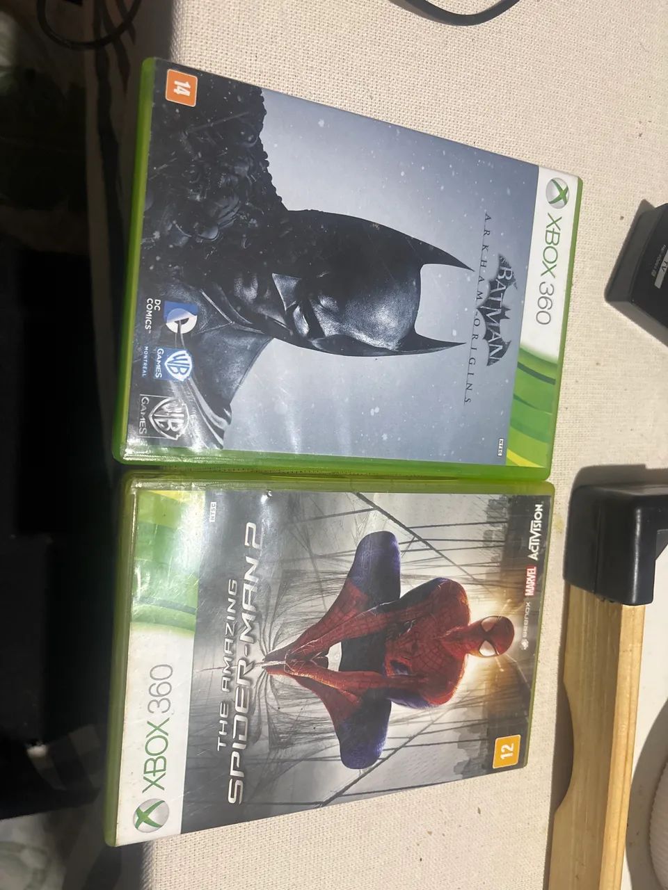 Xbox 360 com um controle funcionando perfeitamente e com dois jogos  - Foto 4