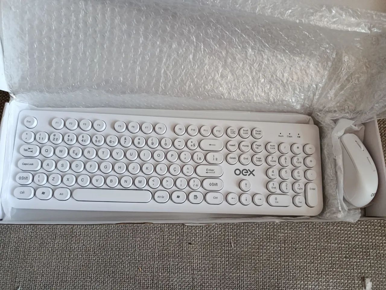 Kit teclado e mouse OEX TM410 Sem fio  - Foto 3