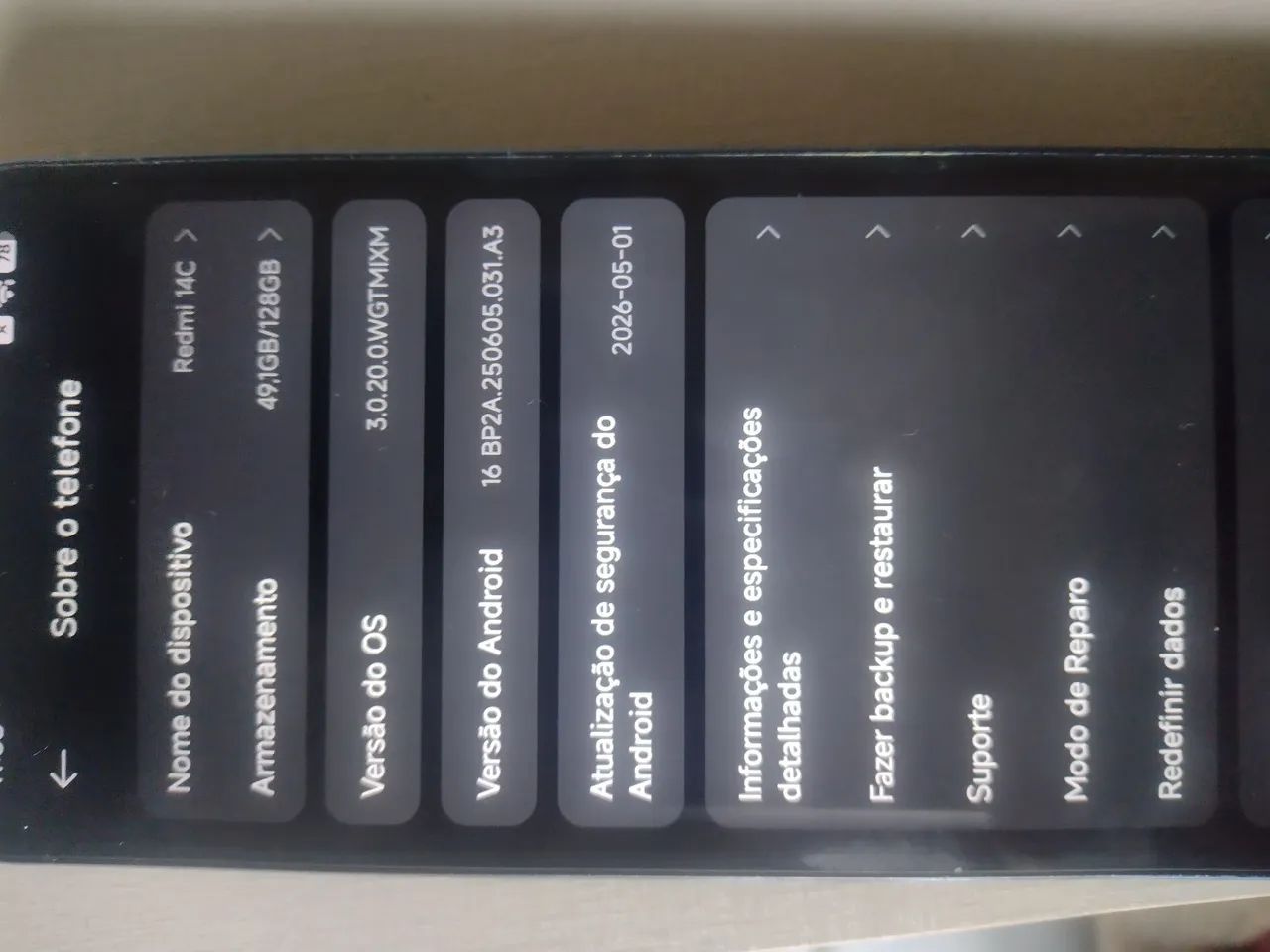 Celular redmi 14 c 128 g - Foto 3