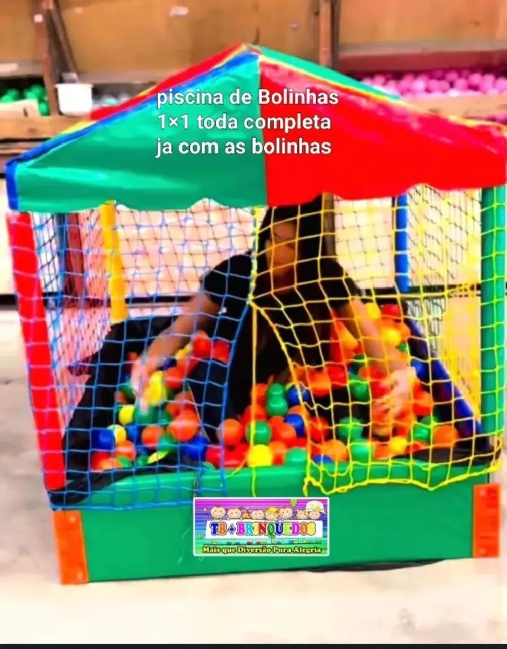 Cama elástica,pula pula ,piscina de Bolinhas  - Foto 2