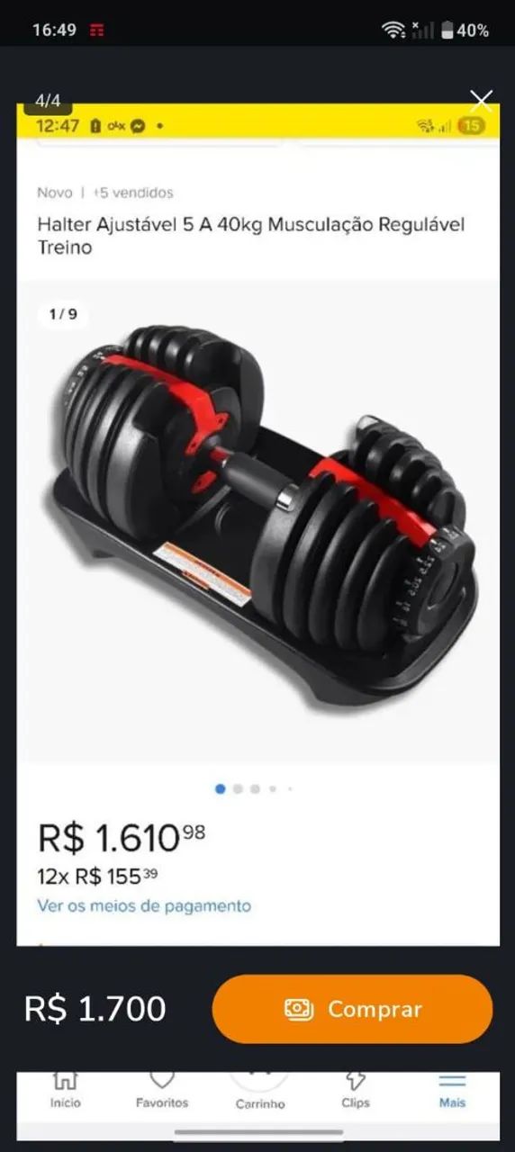 Aparelho de musculação  - Foto 2