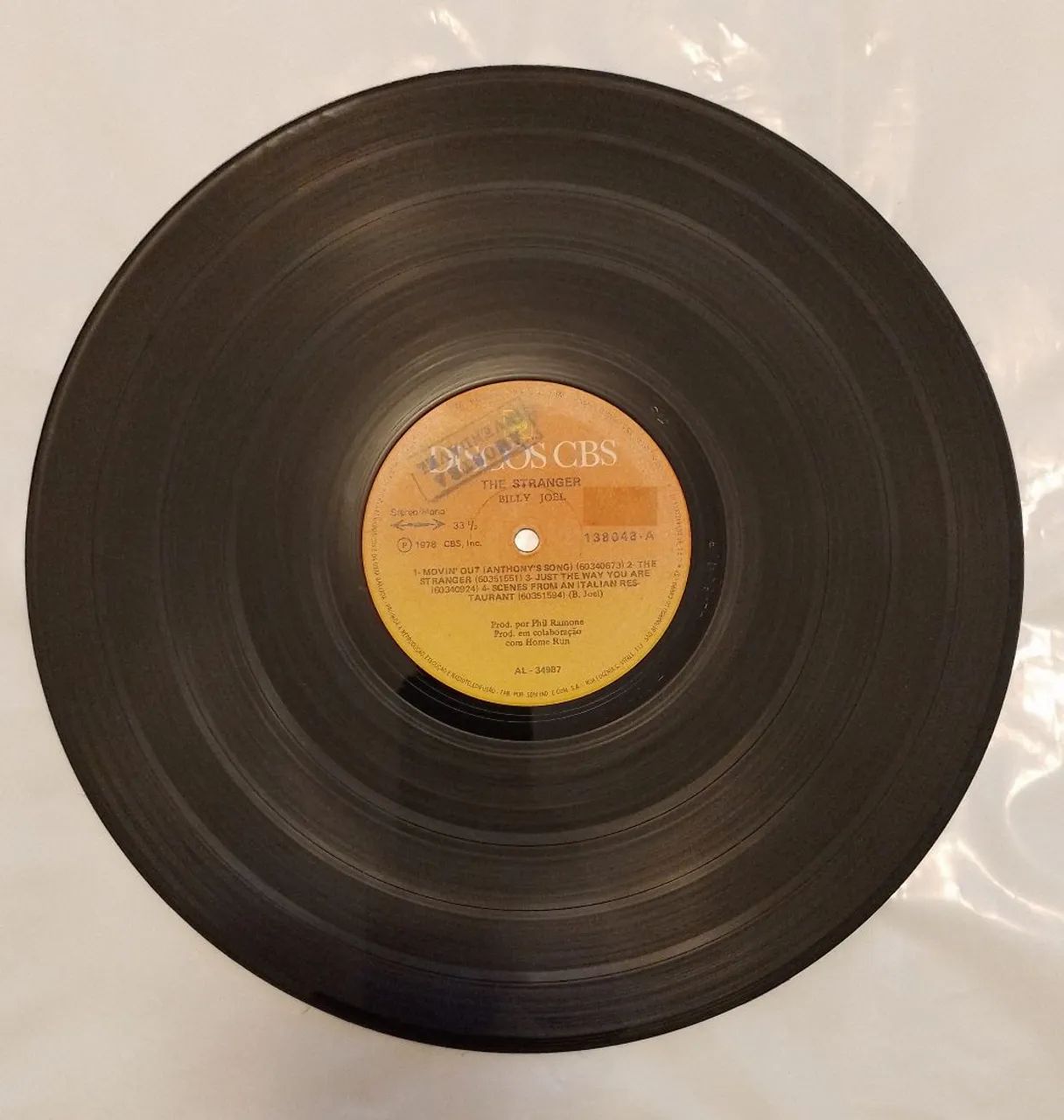 Billy Joel - The Stranger LP Disco Vinil  - Foto 3