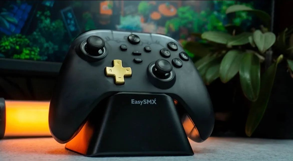 Controle EasySMX D05 Sem Fio - Bluetooth + USB? PC, celular e Switch? Dock de carrega - Foto 3