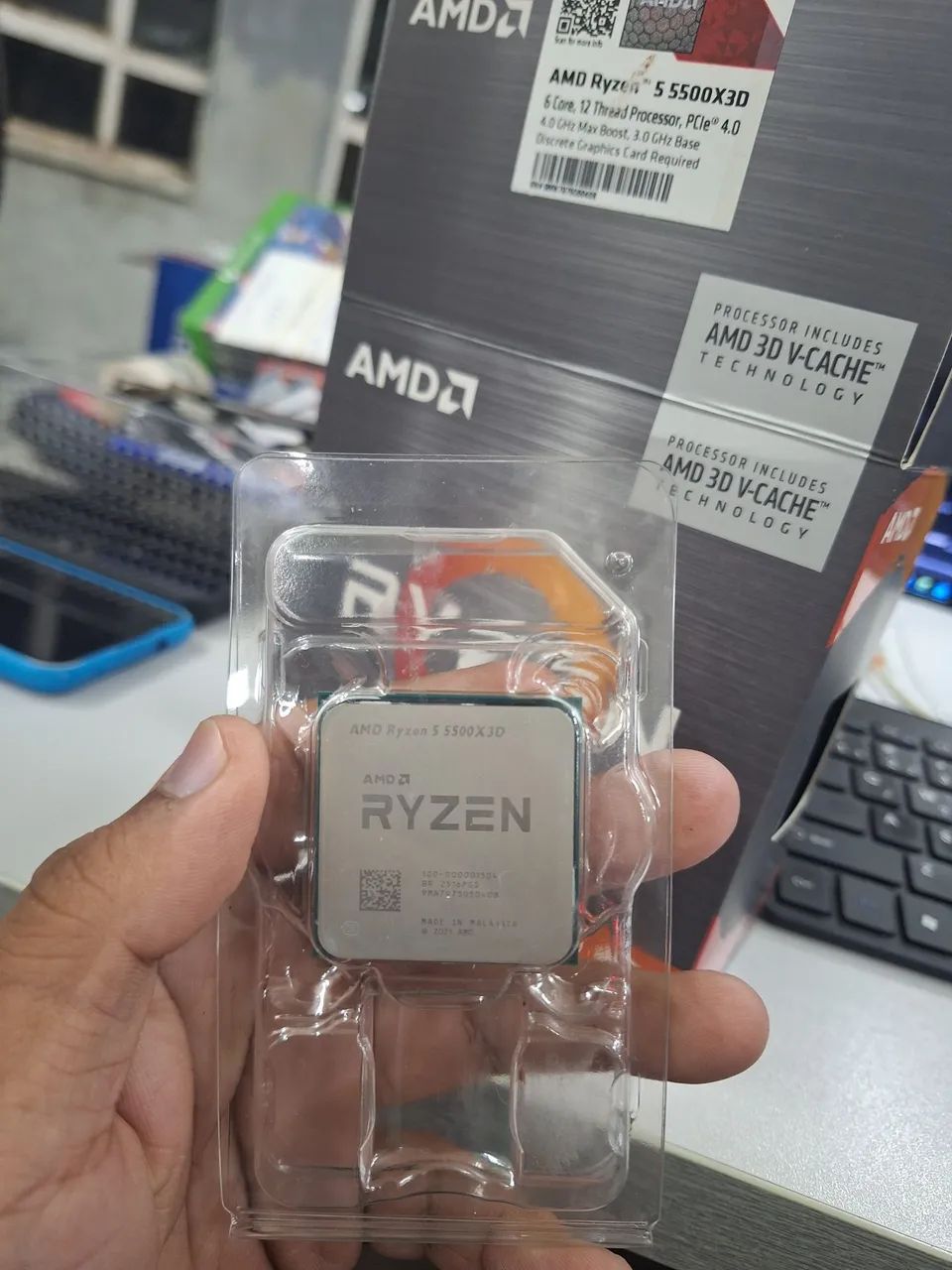 Processador Ryzen 5 5500X3D - Processadores - Centro, Petrópolis
