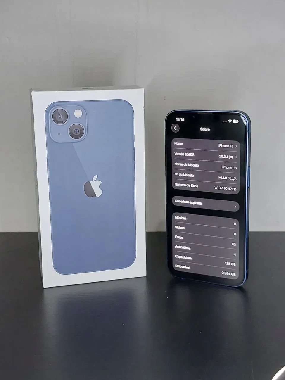 iPhone 13 128GB Azul | Tudo funcionando | Caixa original | Bateria