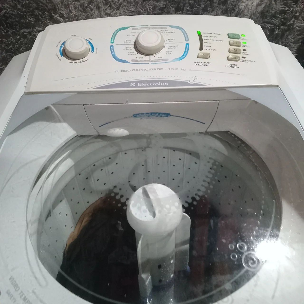 Maquina lavar eletrolux 15,2 kg funcionando  - Foto 6