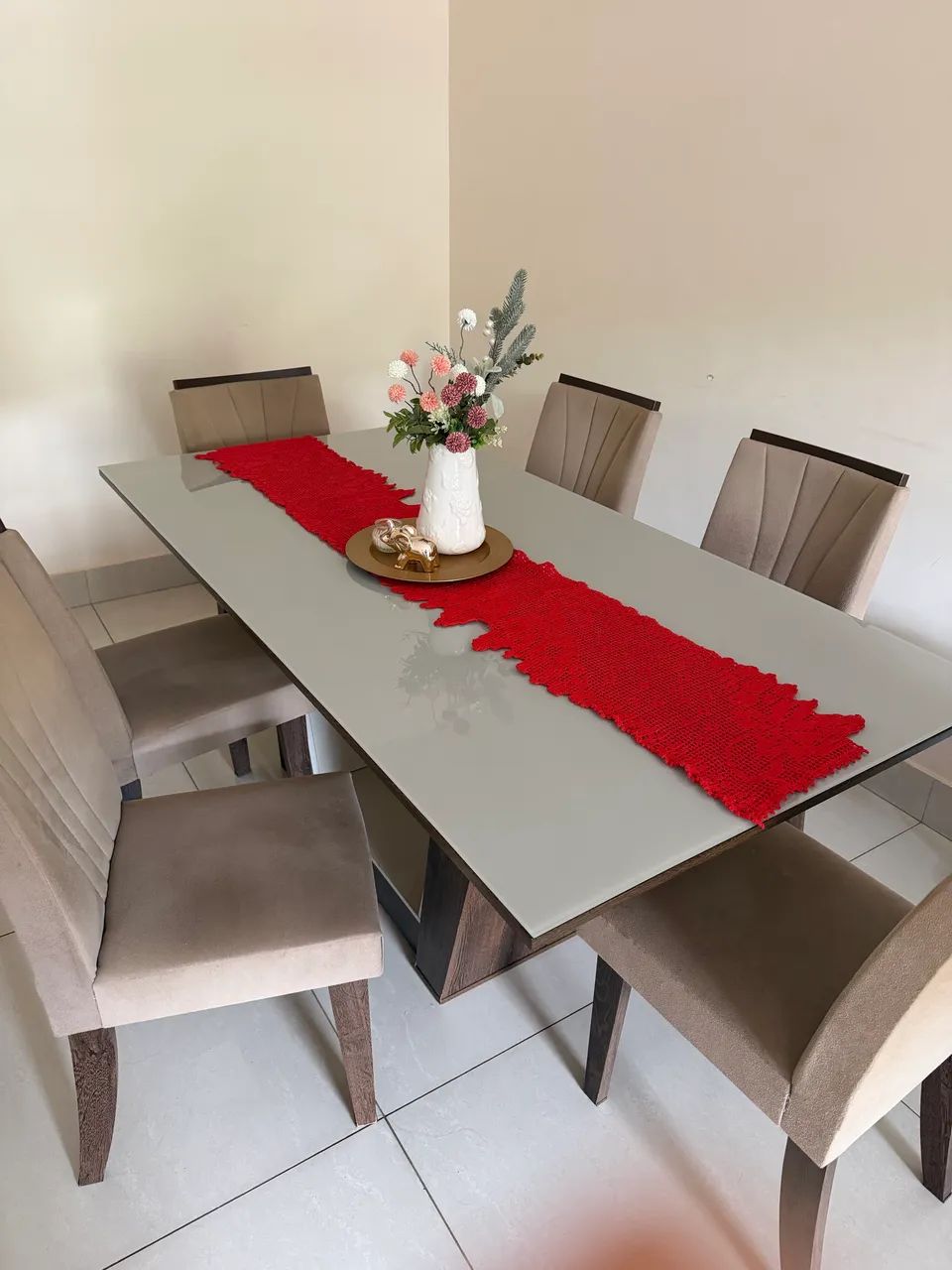 Mesa de jantar 6 lugares