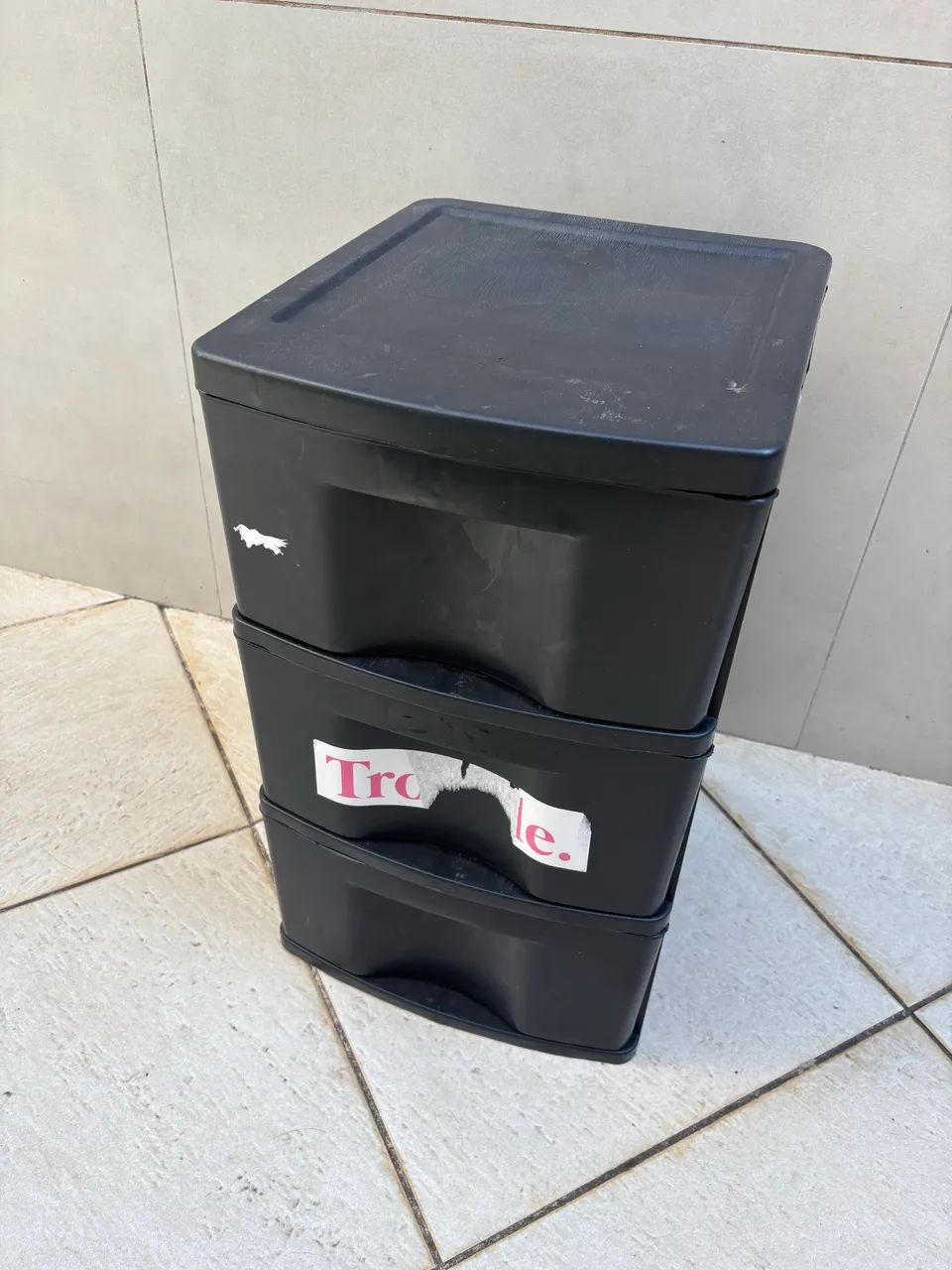 Gaveteiro plástico 