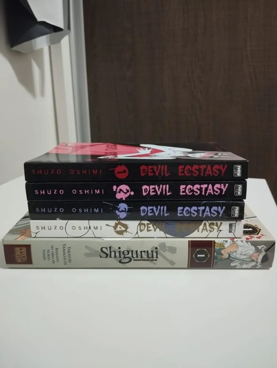 Devil Ecstasy coleção completa + Shigurui vol 1