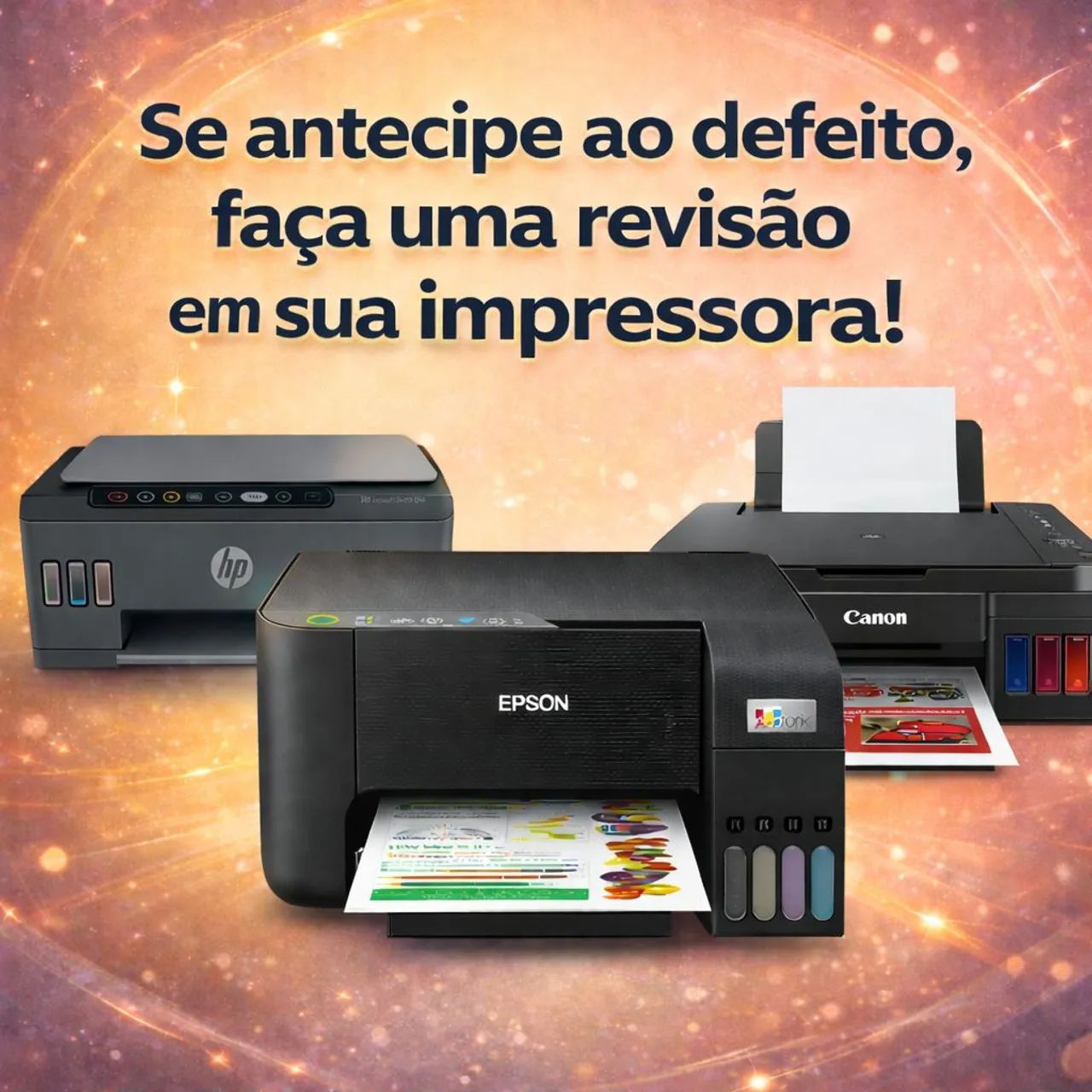 Conserto, manutenção e adaptação de impressoras com revisão e limpeza grátis *