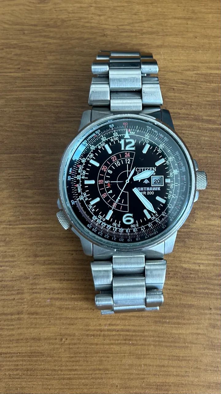 Relógio Citizen Ecodrive Skyhawk - Foto 3