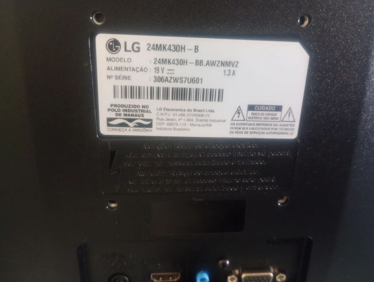 Monitor LG 24 polegadas  - Foto 3