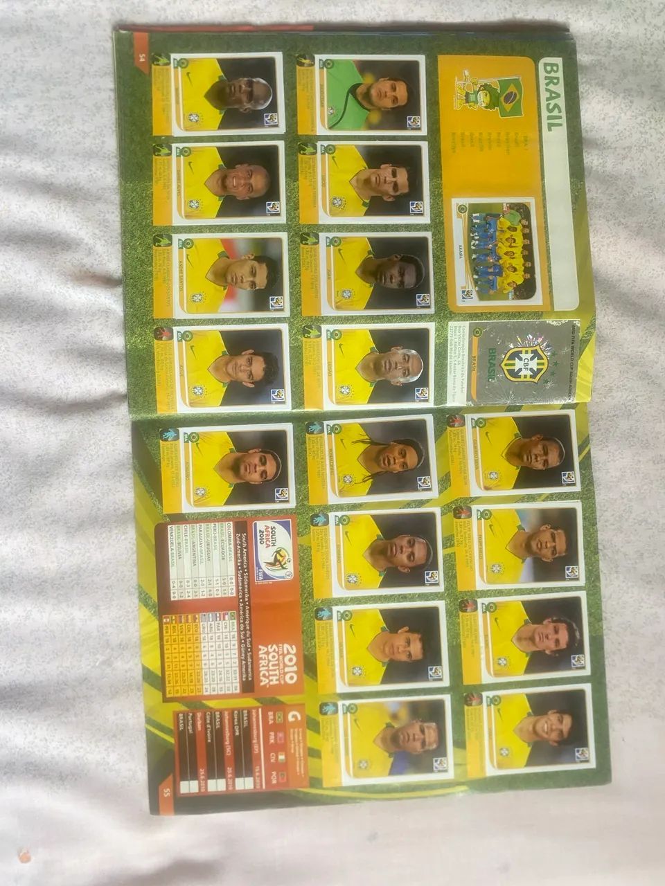 Álbum copa 2010 completo com as figurinhas VISA - Foto 4