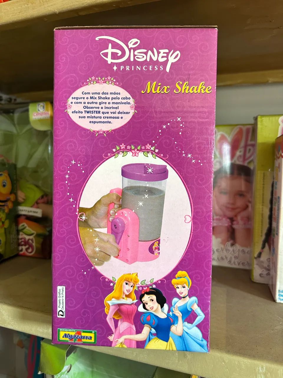 brinquedo vintage anos 2000 disney princesas mix shake  - Foto 4