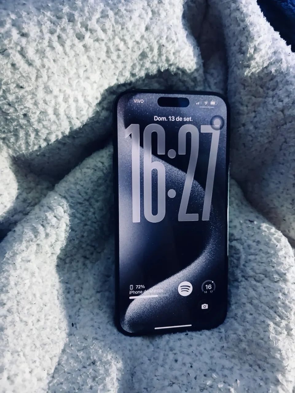 iPhone 15 PRO MAX ,titânio azul 256 gb - Foto 2