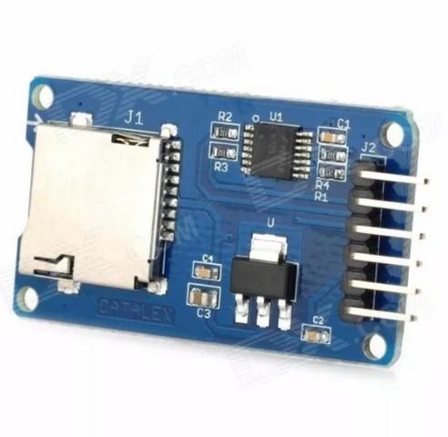Módulo Micro Sd Micro / Tf Card Adaptado - Foto 3