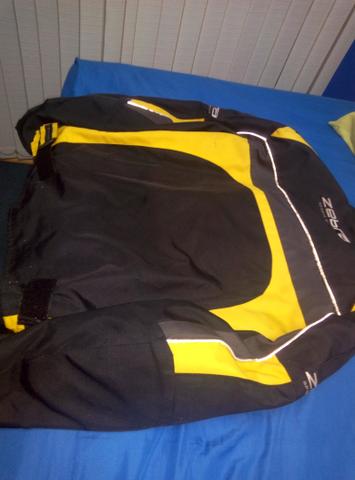 Jaqueta Zebra Drift c/ colete termico e proteção - moto