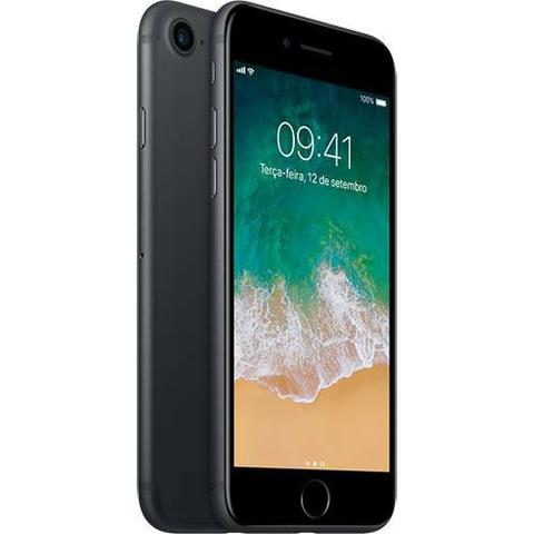 IPhone 7 128GB Preto Matte Ótimo Estado Com Nota Fiscal E Garantia