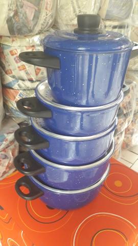 Conjunto de panelas de alumínio - Foto 2