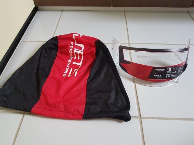 Capacete MT Helmets Revenger 58 + Viseira Camaleão - Foto 6