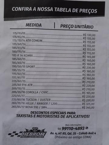 Pneu 185/60-14 ecológico nacional - Foto 2