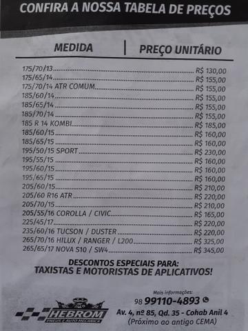 Pneu 185/65-14 ecológico nacional - Foto 2