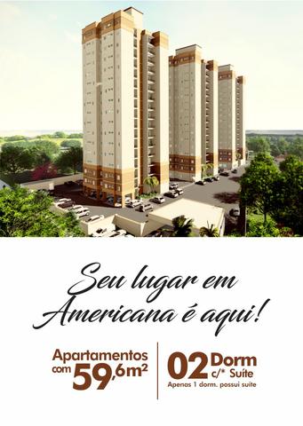 Oport. Apartamento - Nascer do Sol - em Americana