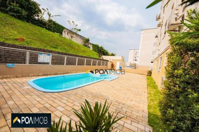 Apartamento com 2 dormitórios para alugar, 54 m² por R$ 1.800,00/mês - Protásio Alves - Po - Foto 20