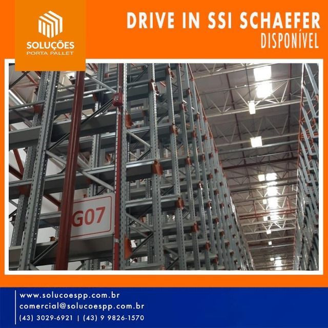 Porta Pallet/Pallets/Palete/ Drive-in - Foto 3