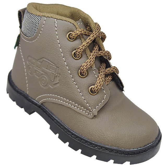Bota Botinha Infantil Gibizinho Masculina Baby Coturno Rato - Foto 2
