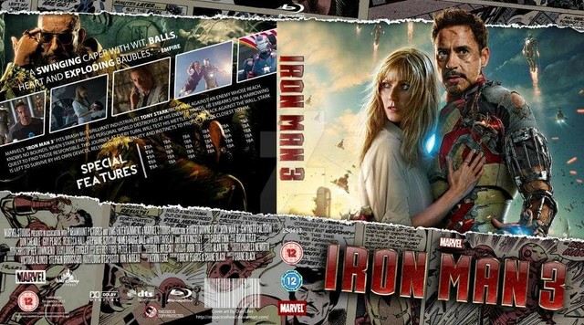 HOMEM DE FERRO TRILOGIA BLU-RAY