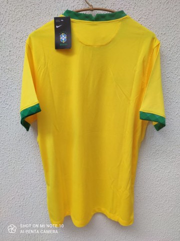 Camiseta de time Brasil seleção amarela  - Foto 2